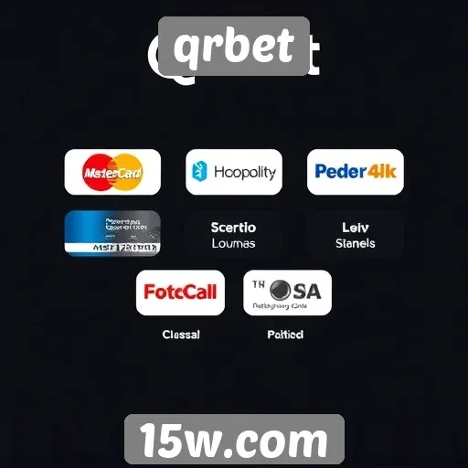 Métodos de pagamento disponíveis na plataforma qrbet